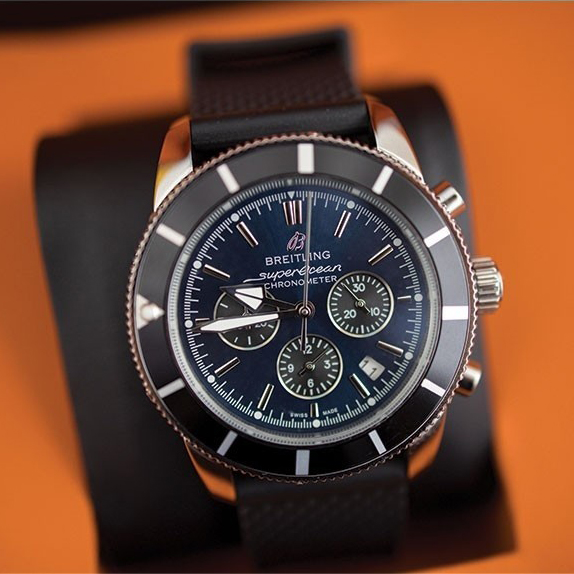 브라이틀링 [BREITLING] 수입고급 BREITLING Super Ocean Heritage II Chronograph