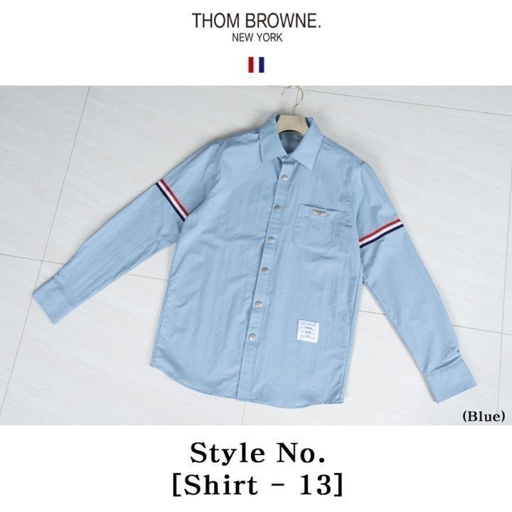 톰브라운 스트라이프 암밴드 Shirt-11