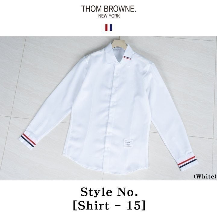 톰브라운 카라포인트 셔츠 Shirt-15