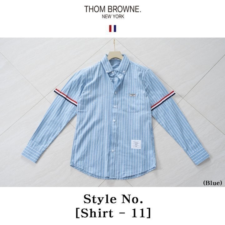 톰브라운 스트라이프 암밴드 Shirt-11