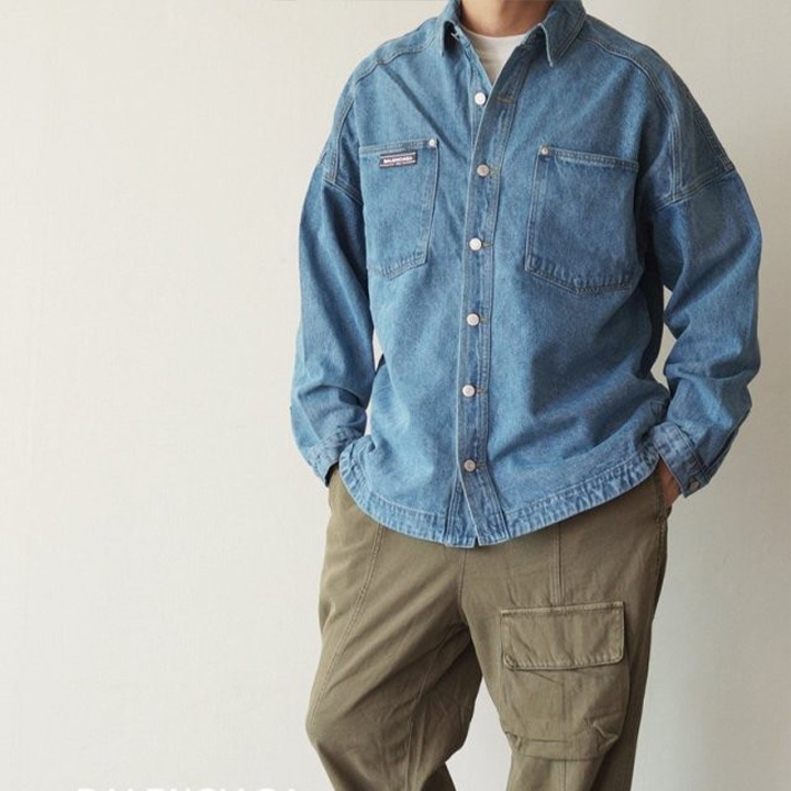 발렌시아가 데님 자켓
