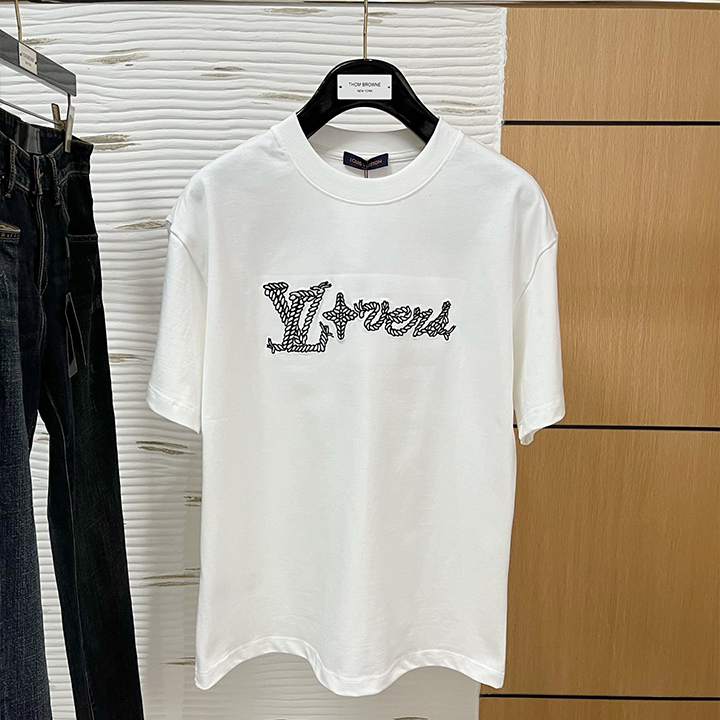 루이비통 반팔 라운드넥 티셔츠