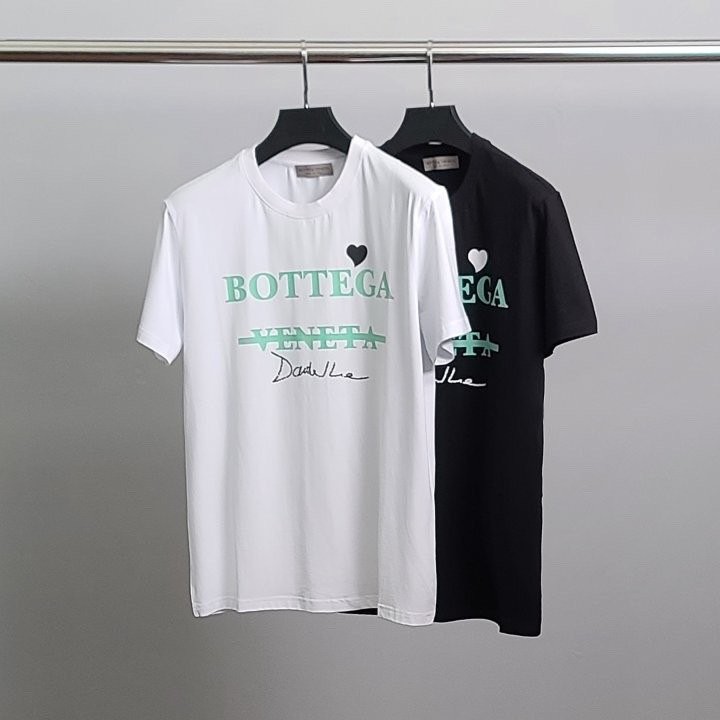 보테가베네타 BTG 베이직 레터링 반팔티