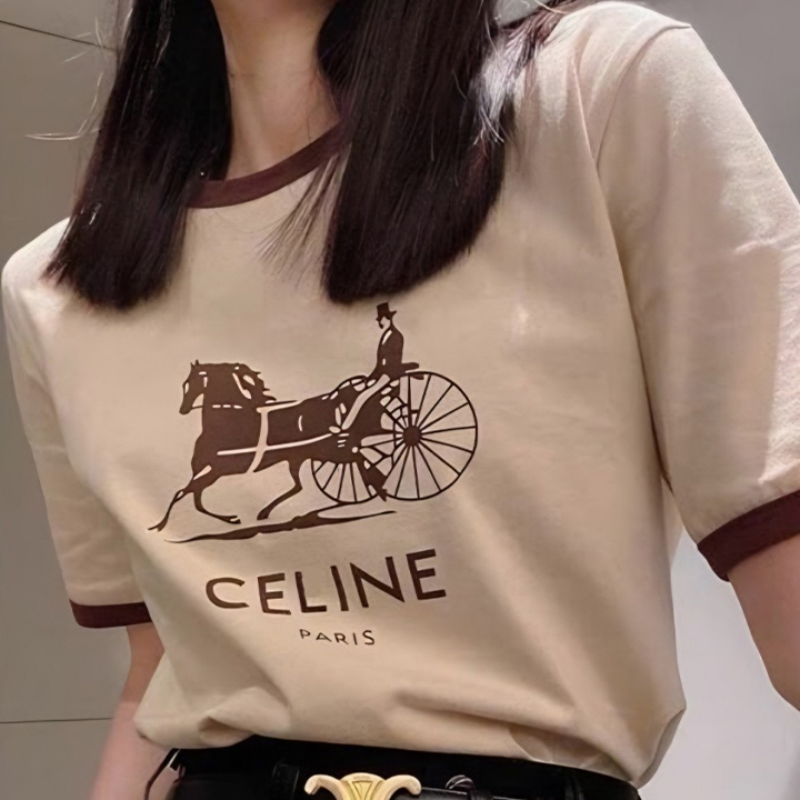 셀린느 마차 티셔츠