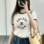 셀린느 플로피 로고 티셔츠