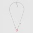 디올 Dior CD Heart 목걸이 N2806