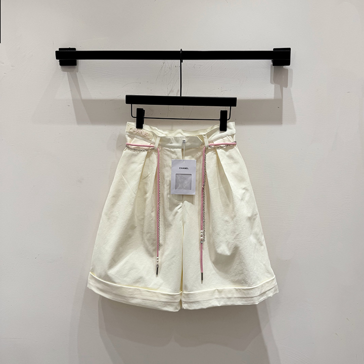 샤넬 체인 타이 반바지