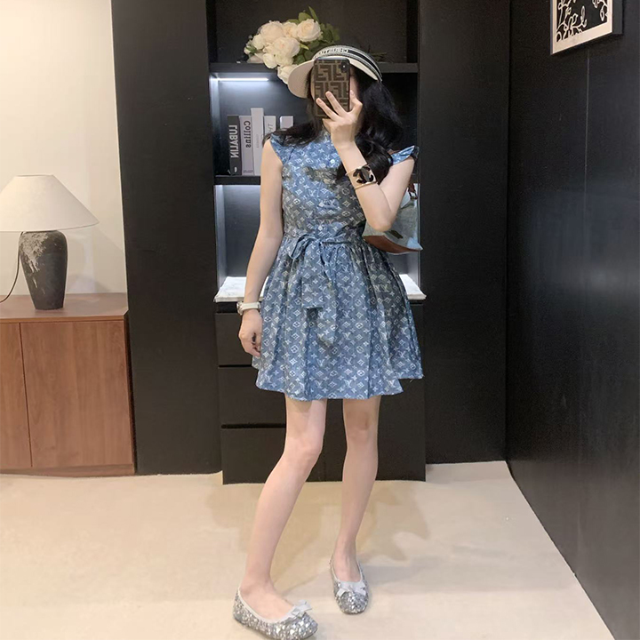 루이비통 LV 슬리브리스 원피스