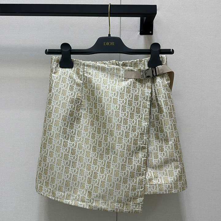 디올 자카드 스커트